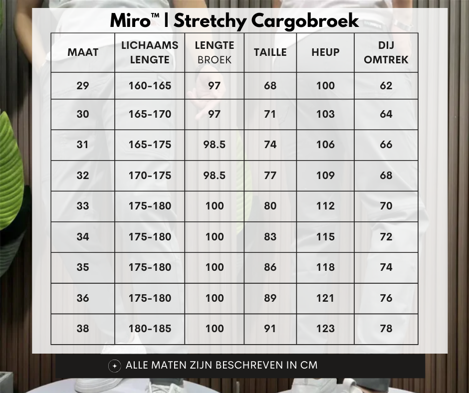 Ziro™ | Stretchy Cargobroek